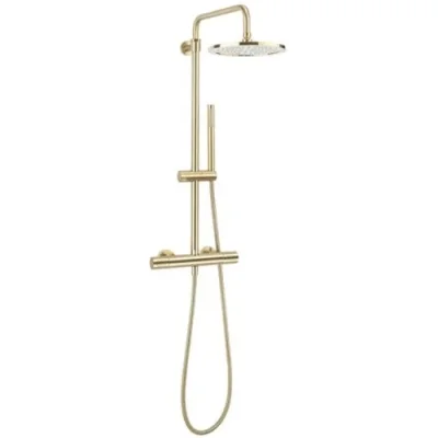 Crosswater Central Multifunction Shower Brushed Brass