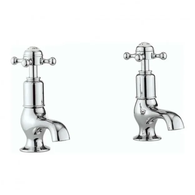 Crosswater Belgravia Crosshead Cloakroom Basin Tap No Waste Deck Mounted Chrome product image - Image 1