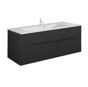 Crosswater Glide Ii 2 Drawer Basin Unit 1000 Matt Black