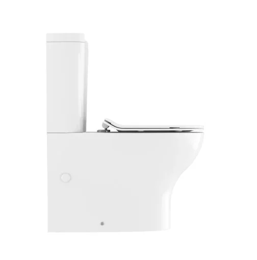 Crosswater Kai Compact Close Coupled Toilet White product image - Image 1