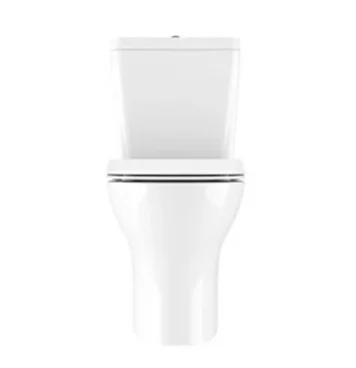 Crosswater Kai Compact Close Coupled Toilet White detail view - Image 4
