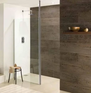 Eastbrook Valliant Round Pole Walk In 8mm 1000x1950 Chrome