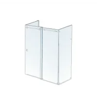 Shower Lab View 32 Standard-sliding Door + Fixed Panel + Two Return Panel 1340 - 1420 X 867 - 887 X 2000 product image - Image 2