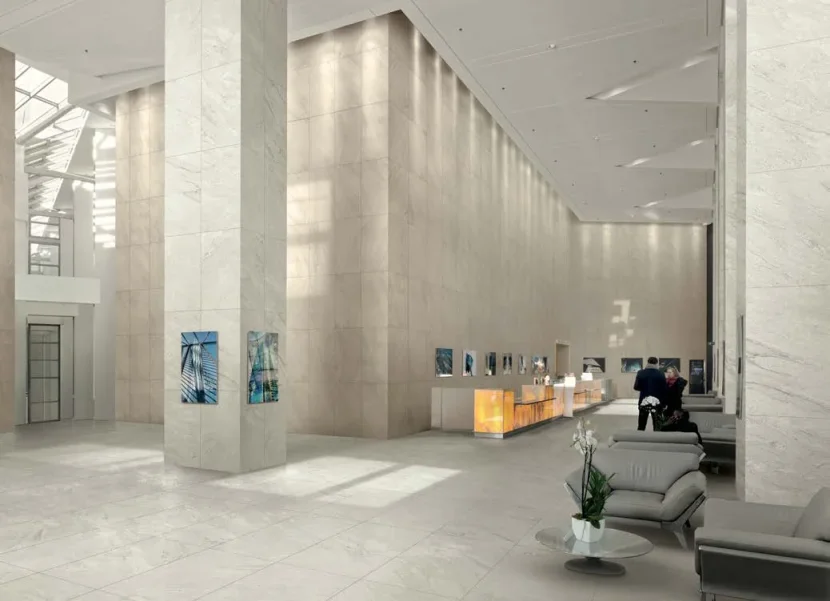 European Tiles Inside Peak 60X120 Matt Porcelain Rectified Tile detail view - Image 2