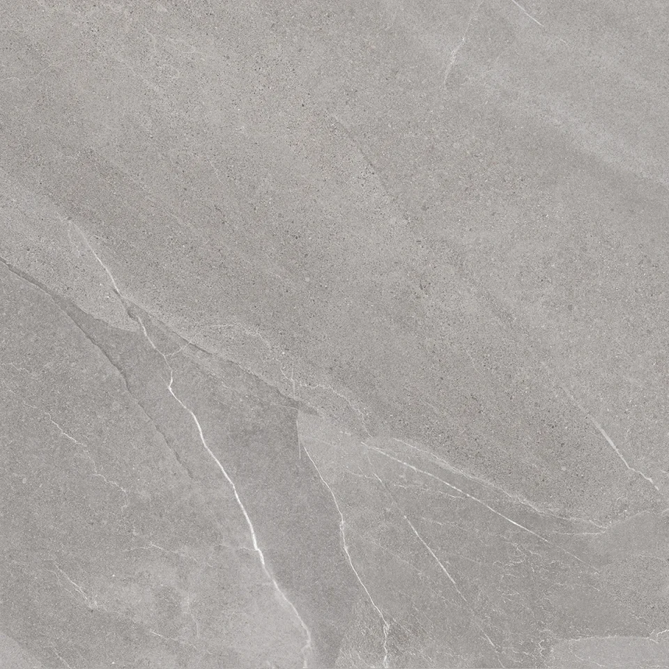 European Tiles Slate Stone GREIGE 60 X 60 Wall & Floor Rectified Matte Tile detail view - Image 4