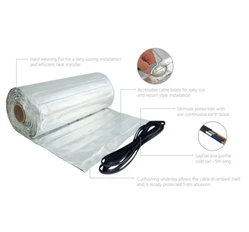 Thermosphere Heating Foil 140w 9.0m2 detail view - Image 4