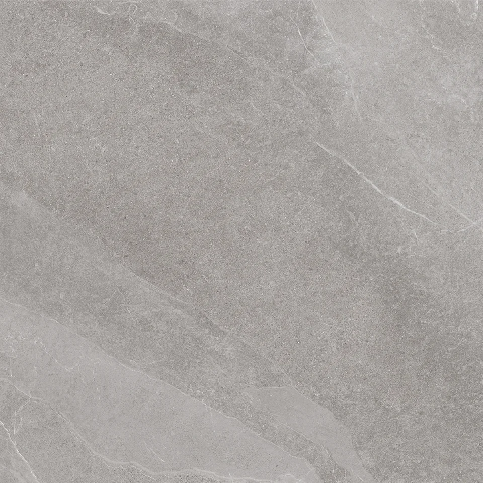 European Tiles Slate Stone GREIGE 60 X 60 Wall & Floor Rectified Matte Tile detail view - Image 7