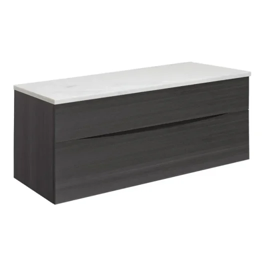 Crosswater Glide Ii 2 Drawer Basin Unit 1000 Steelwood detail view - Image 8
