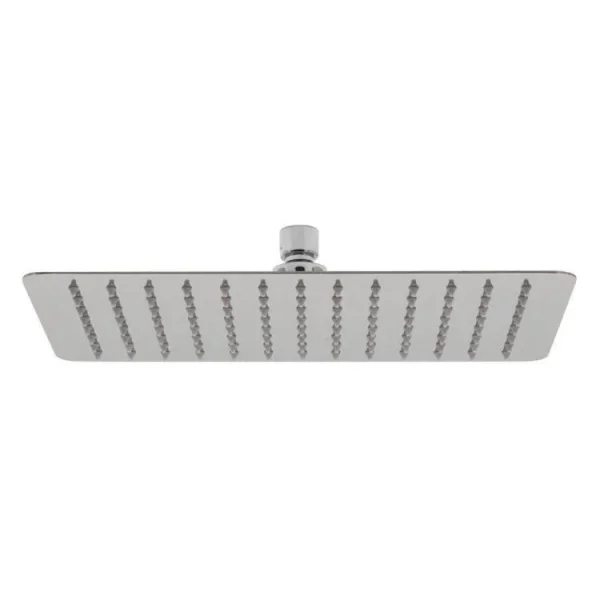 Vado Aquablade Single Function Easy Clean Slim Line Rectangular Shower Head, 300mm X 200mm (12 X 8") Chrome product image - Image 1