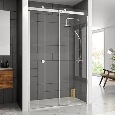 Merlyn 10 Series Sliding Door Right Hand 1700mm detail view - Image 2