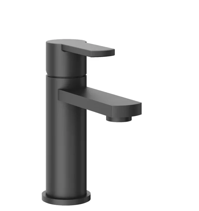 Crosswater Wisp Mini Monobloc Basin Mixer Tap without Waste Matt Black product image - Image 1