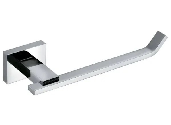 Vado Level Paper Holder Wall Mounted Chrome detail view - Image 2