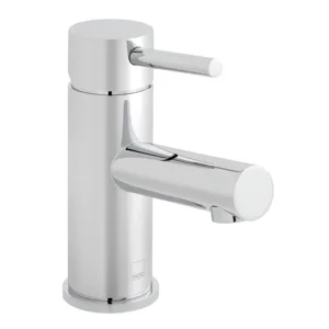 Vado Zoo Mono Basin Mixer Smooth Bodied Single Lever Deck Mounted With Honeycomb Flow Regulator (no Waste) Chrome
