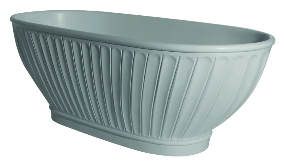 Bc Designs Casini Bath 1680 X 750 (no Waste) Polished White detail view - Image 2