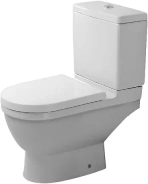 Duravit Toilet Close-c. Starck 3 White Hori. Outl., Washdown Model