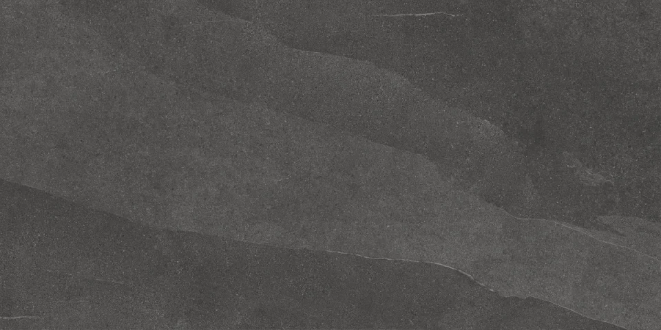 European Tiles Slate Stone ASH 120 X 60 Rectified Matte Tile detail view - Image 2