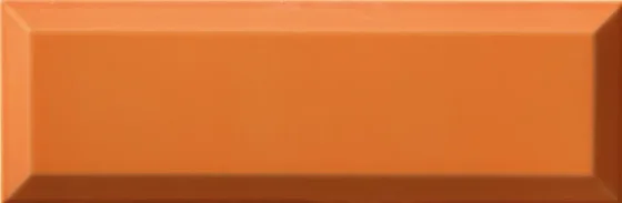 European Tiles Bisello Naranja 10X30 Brillo Ceramic  Tile detail view - Image 2