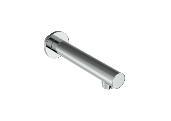 Saneux Cos 220mm Round Bath Spout - Chrome