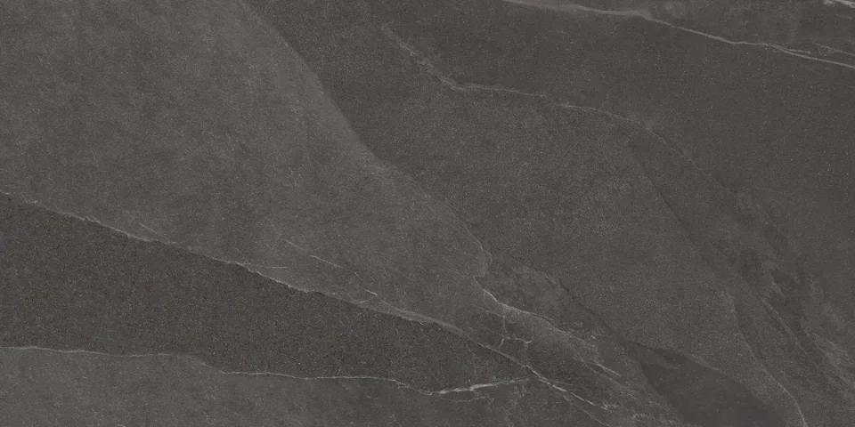 European Tiles Slate Stone ASH 120 X 60 Rectified Matte Tile detail view - Image 7