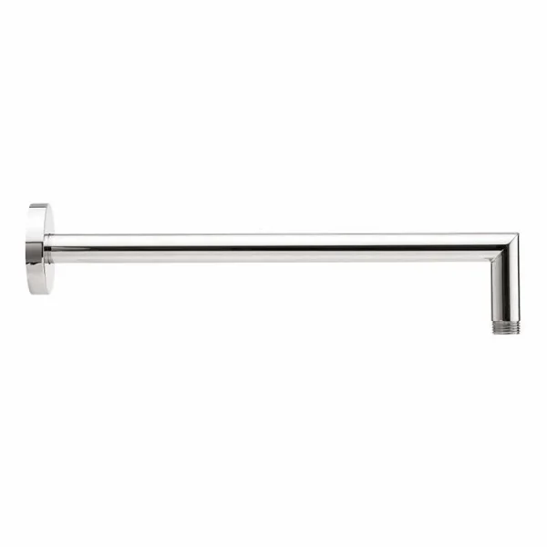 Crosswater Square Wall Mounted Shower Arm 310mm Chrome product image - Image 1