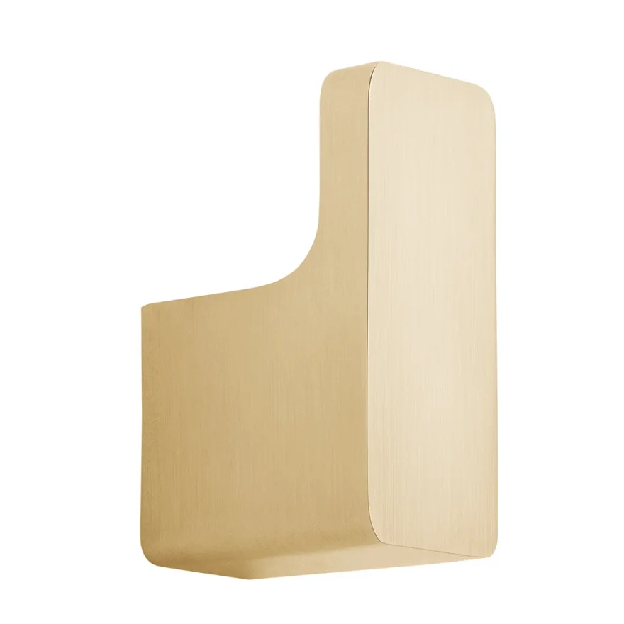 Vado Individual Shama Robe Hook Brushed Gold product image - Image 1