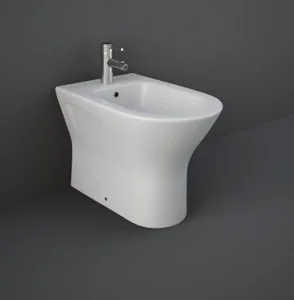 Rak Feeling Back To Wall Bidet In Matt White