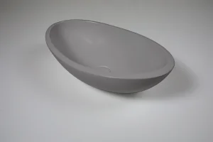 Bc Designs Kurv Basin 615 X 360 Industrial Grey