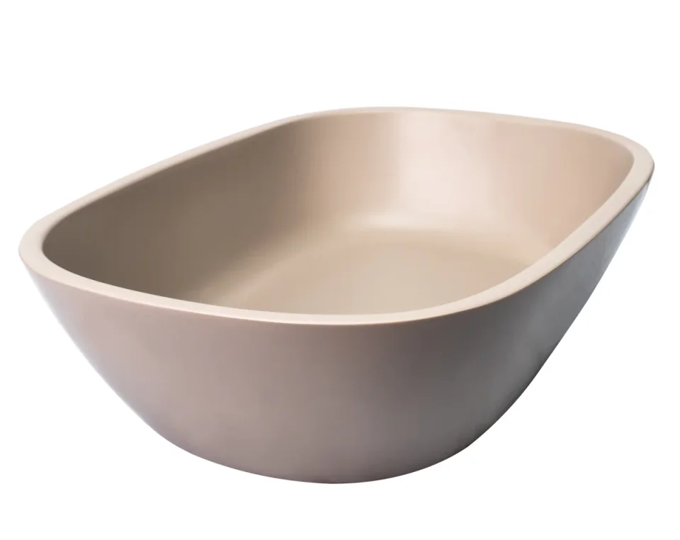 Bc Designs Vive Basin 530 X 360 Light Fawn detail view - Image 6