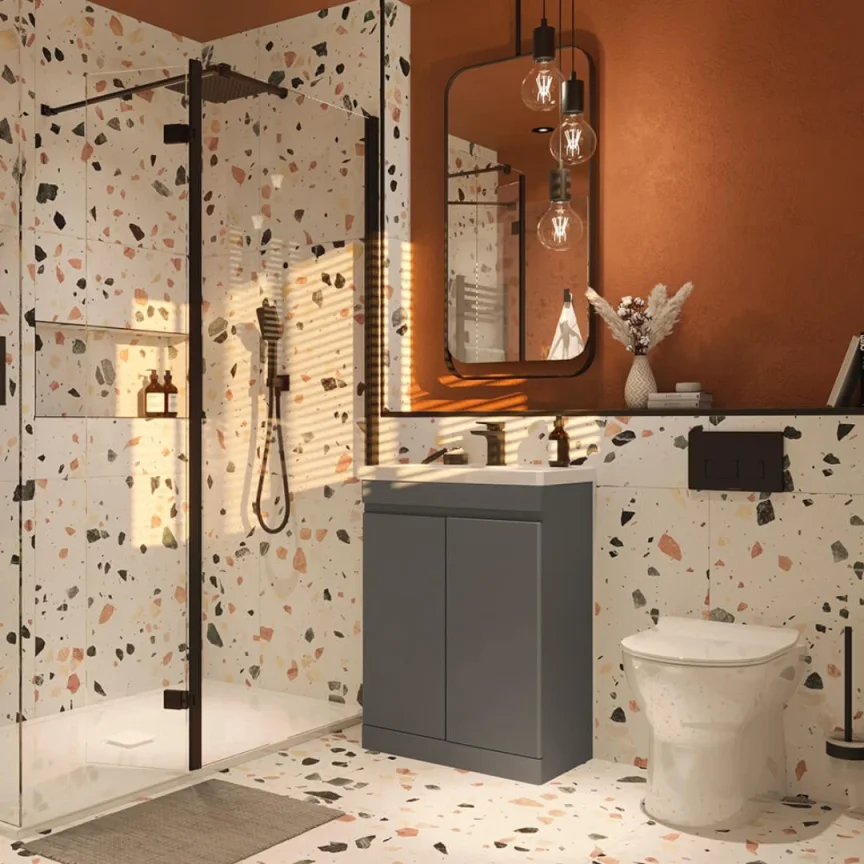 Saneux Air 60x35cm Washbasin 1th detail view - Image 4