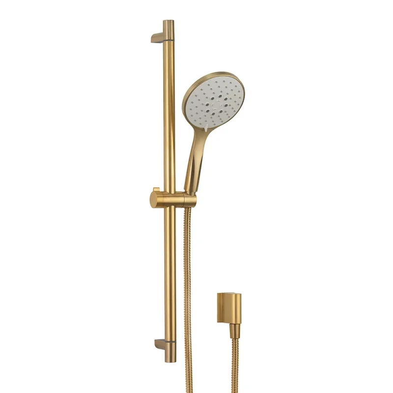 Crosswater Mpro Wall Outlet Brushed Brass detail view - Image 3