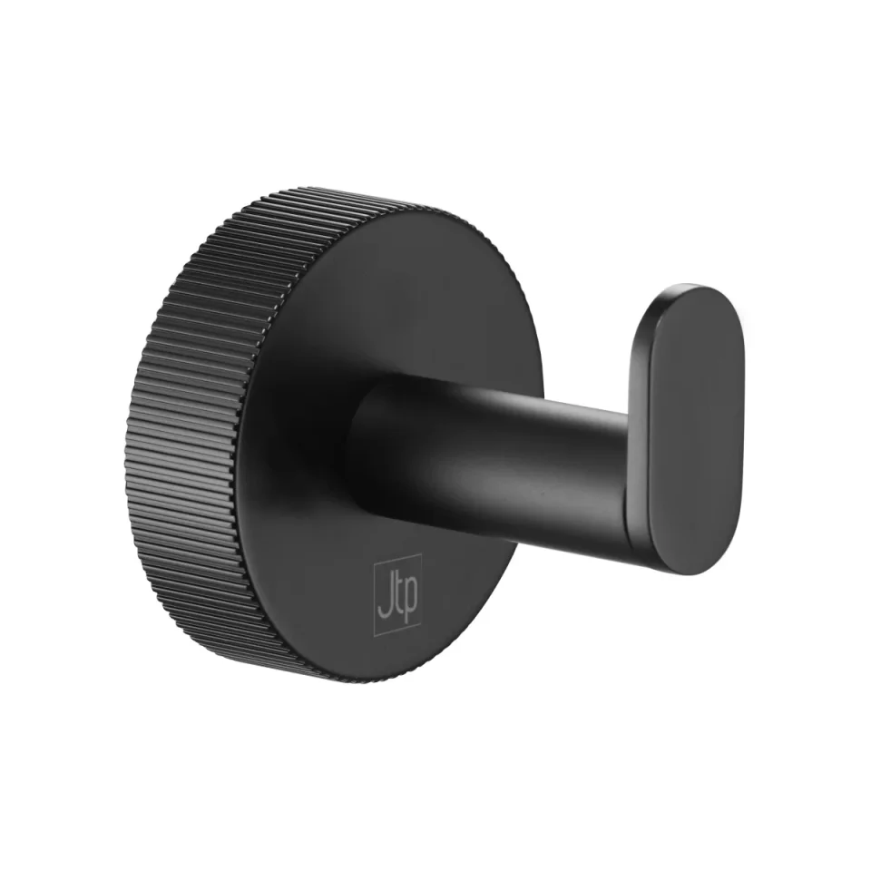 Just Taps Evo Robe Hook Matt Black product image - Image 1