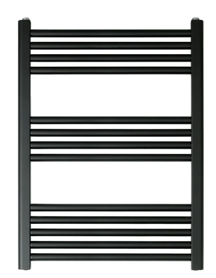 Just Taps Vos Radiator Matt Black 800 X 600 product image - Image 1
