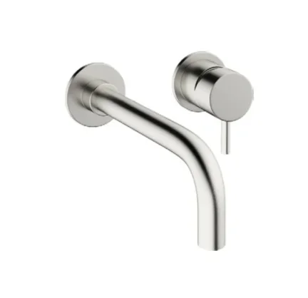 Crosswater Mpro Basin 2 Hole Set Wall Mounted Stainless