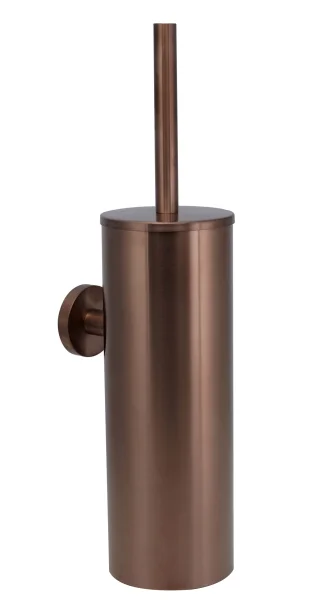 Just Taps Vos Toilet Brush Holder Wall Mounted Brushed Bronze
