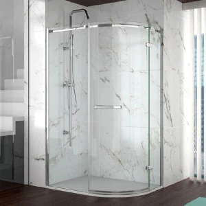 Merlyn 8 Series Frameless 1 Door Offset Quadrant 1200 X 800mm