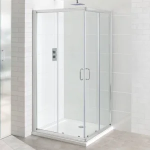 Eastbrook Vantage Easy Clean Offset Corner Entry 1000x800mm Chrome