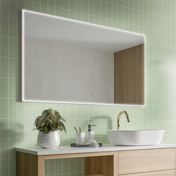 Hib Air 120 Mirror H70 X W120 X D2.5cm