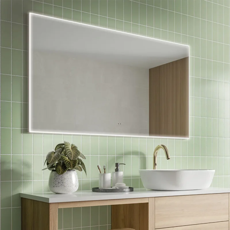 Hib Air 120 Mirror H70 X W120 X D2.5cm product image - Image 1