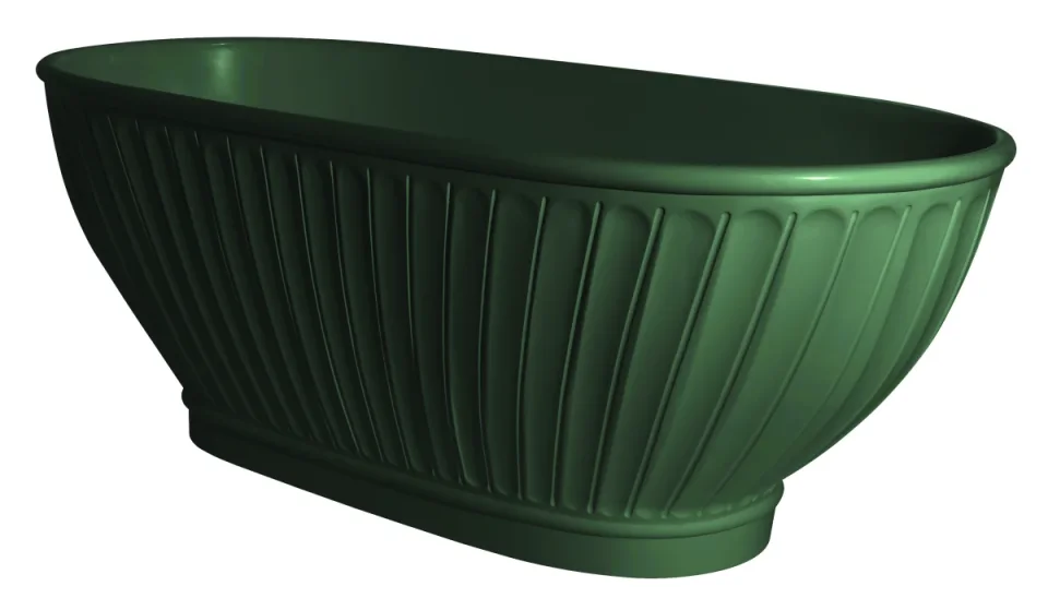 Bc Designs Casini Bath 1680 X 750 (no Waste) Khaki Green product image - Image 1