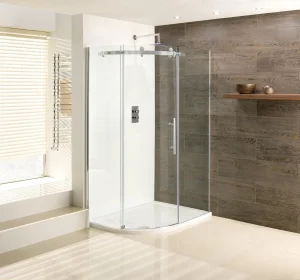 Eastbrook Vanguard 10mm Offset Quad 1200x900x2000 Lh Chrome