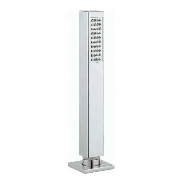 Crosswater Square Follow Me Shower Kit with Shower Handset and Hose Chrome