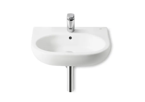 Roca Meridian-n Wall Hung Basin 550 X 460mm - 1 Taphole