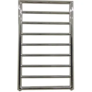 Vogue Smooth Towel Radiator Electric Only - Chrome 800X500