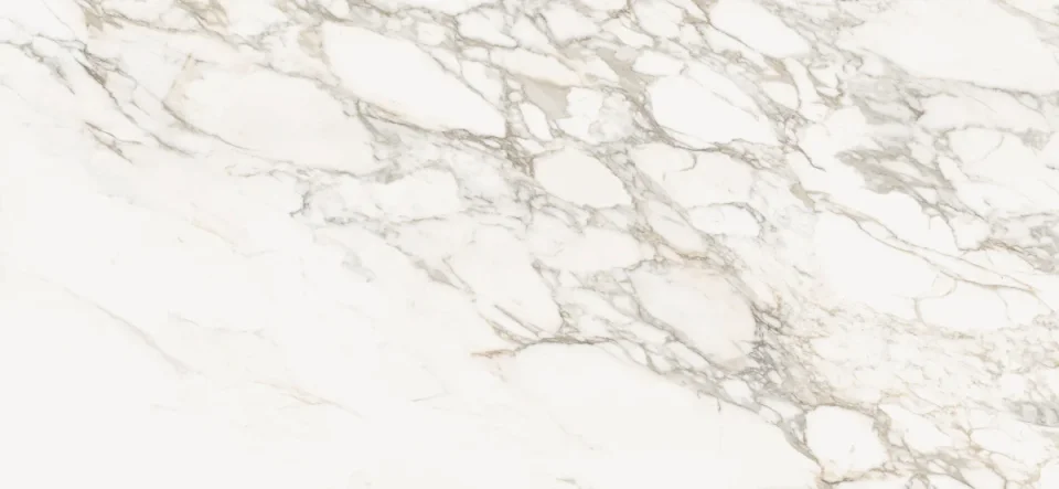 European Tiles Marmo CALACATTA GOLD 6MM 120 X 260 Rectified Matte Tile detail view - Image 3