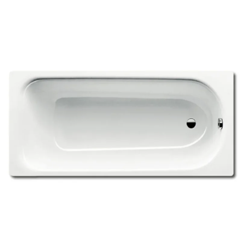 Kaldewei Saniform Plus 1700 X 700mm Bath - White - 2 Tap Hole - Anti Slip (excl. Feet) product image - Image 1