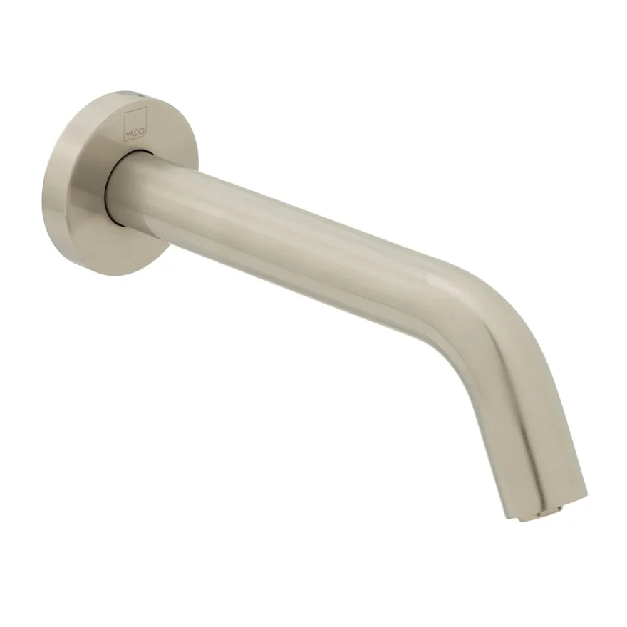 Vado Individual Infra-red Wall Mounted Spout Brushed Nickel product image - Image 1