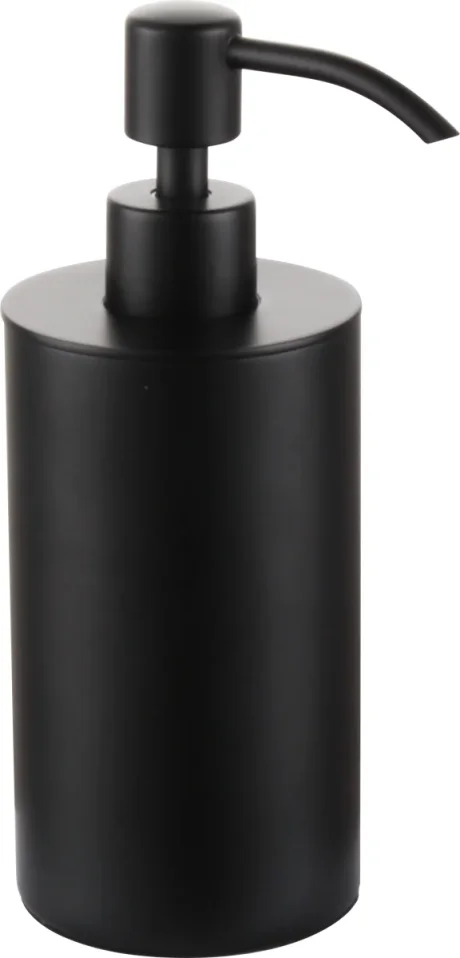 Just Taps Vos Soap Dispenser Countertop Matt Black product image - Image 1
