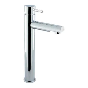 Crosswater Kai Lever Basin Tall Monobloc No Waste Deck Mounted Chrome