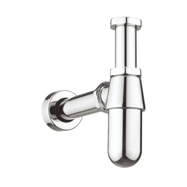 Crosswater Bottle Trap With 400mm Pipe Chrome product image - Image 1