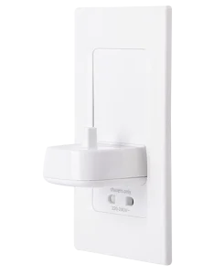 Proofvision Tbcharge In-wall Electric Toothbrush Charger & Shaver Socket - White